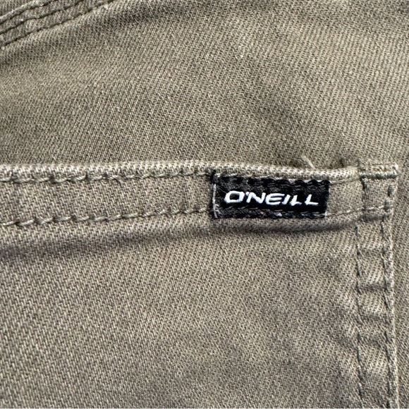 O’Neill Men's Pants 40 Green Straight-Fit Zip Fly Slim Stretchable Jeans - Picture 8 of 16